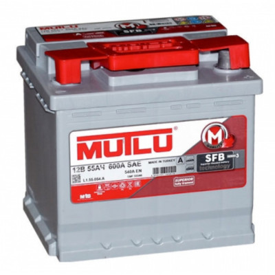 Аккумулятор Mutlu 6CT-55 (0) SFB L1.55.054.A