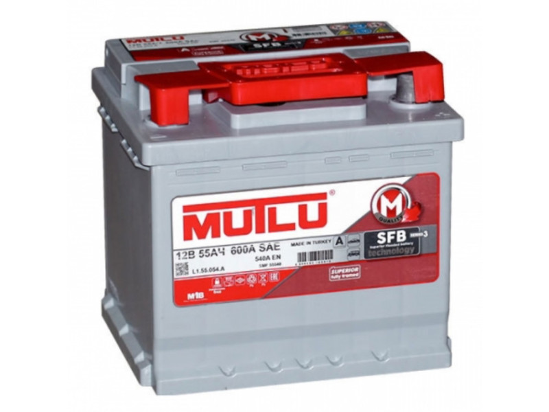 Аккумулятор Mutlu 6CT-55 (0) SFB L1.55.054.A