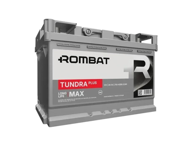 Акумулятор Rombat 6CT-80 (0) Tundra Plus E380