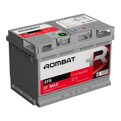 Акумулятор Rombat 6CT-70 (0) EFB Start-Stop F370