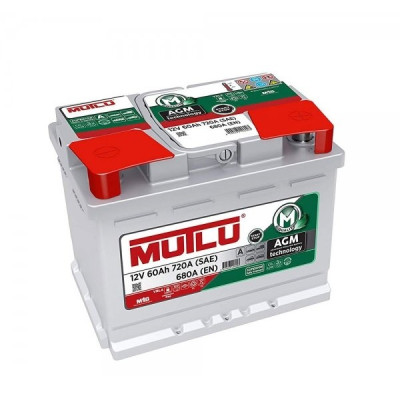 Акумулятор Mutlu 6СТ-60 (0) AGM.L2.60.068.A