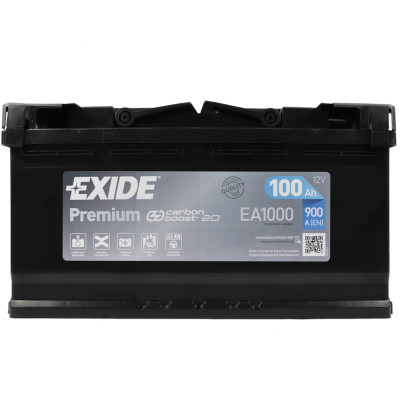 Аккумулятор EXIDE 6CT-100А (0) PREMIUM EA1000