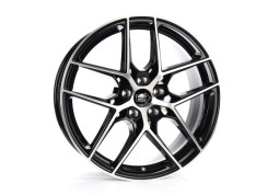 Диск Mille Miglia MM1004 Gloss Black Polished R17 W7.5 PCD5x112 ET45 DIA66.5