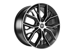 Диск Diewe Massimo Matt Black Polished (BMP) R18 W8.0 PCD5x114.3 ET40 DIA72.3
