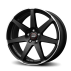 Диск Momo Seven Matt Black Polished R19 W8.5 PCD5x112 ET35 DIA79.6