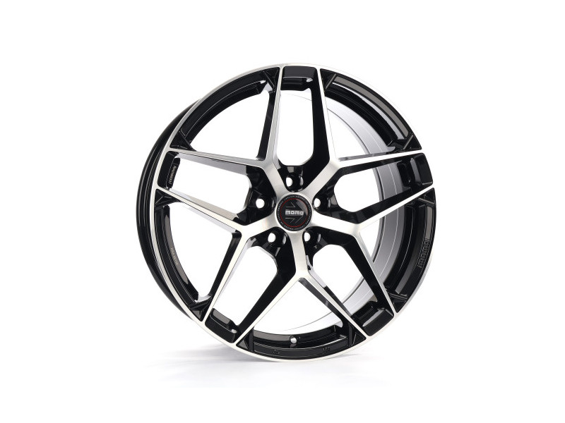 Диск Momo RF-07 Gloss Black Diamond Cut R21 W9.5 PCD5x112 ET35 DIA66.6