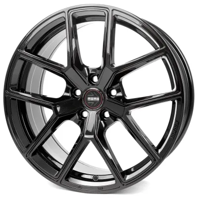 Диск Momo RF-01 Stardust Glossy Black R19 W8.5 PCD5x112 ET20 DIA66.6