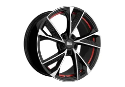 Диск MAM RS6 Black Front Polish Red Inside (BFPRI) R16 W7.0 PCD5x120 ET35 DIA72.6