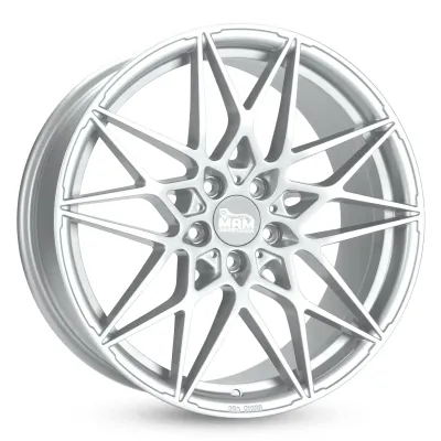 Диск MAM B2N Silver Painted (SL) R19 W8.5 PCD5x112 ET30 DIA72.6