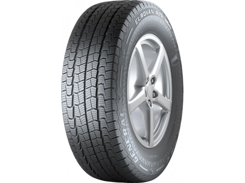 General Tire EUROVAN A/S 365 215/75 R16C 113/111R