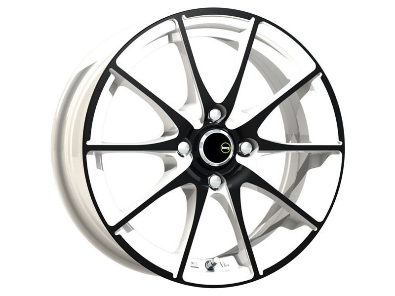 Berg 129 6.5x15 5x114.3 ET40 DIA73.1 W+B