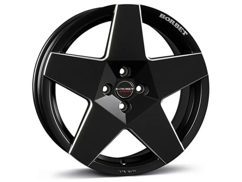 Borbet A 8x17 5x112 ET45 DIA66.5 Black