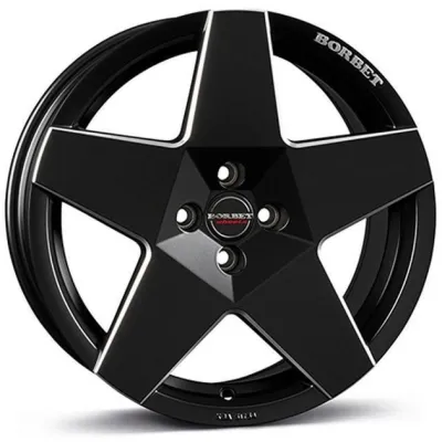 Borbet A 8x18 5x108 ET45 DIA72.6 Black