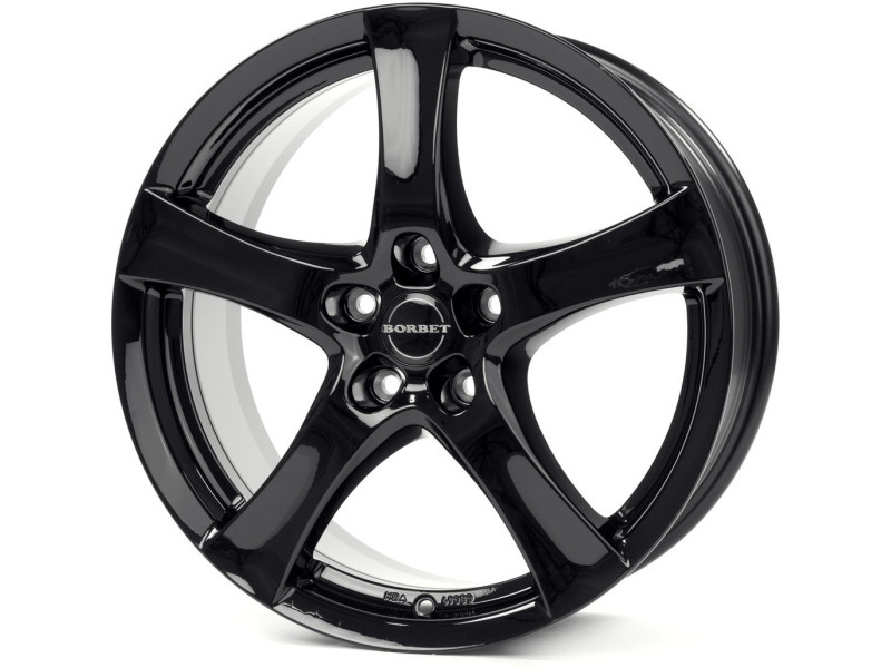 Borbet F 6.5x16 5x112 ET38 DIA72.6 Black