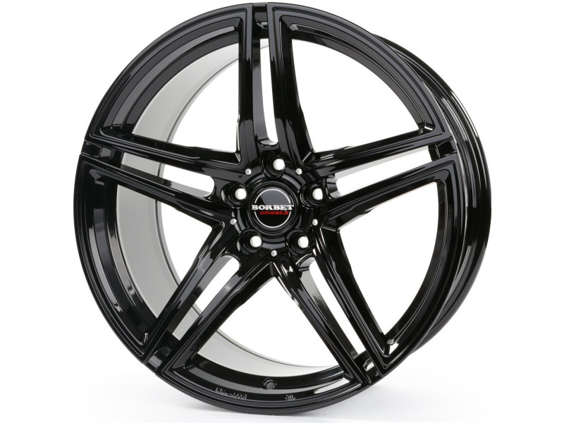 Borbet XRT 9.5x19 5x120 ET40 DIA72.6 Black
