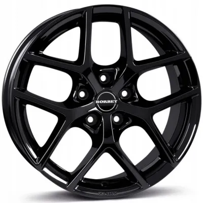 Borbet Y 7.5x17 5x108 ET45 DIA72.6 Black