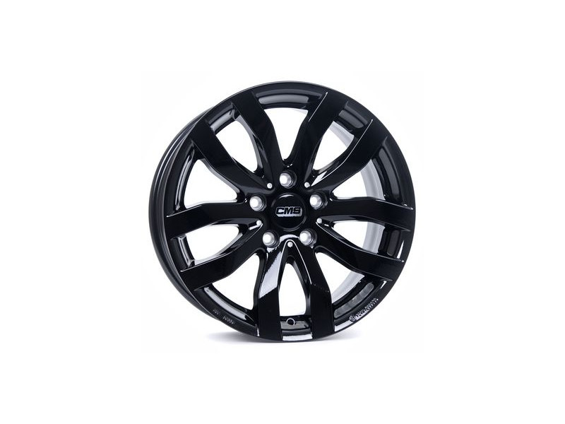 CMS C22 6.5x16 5x112 ET52 DIA66.6 Black