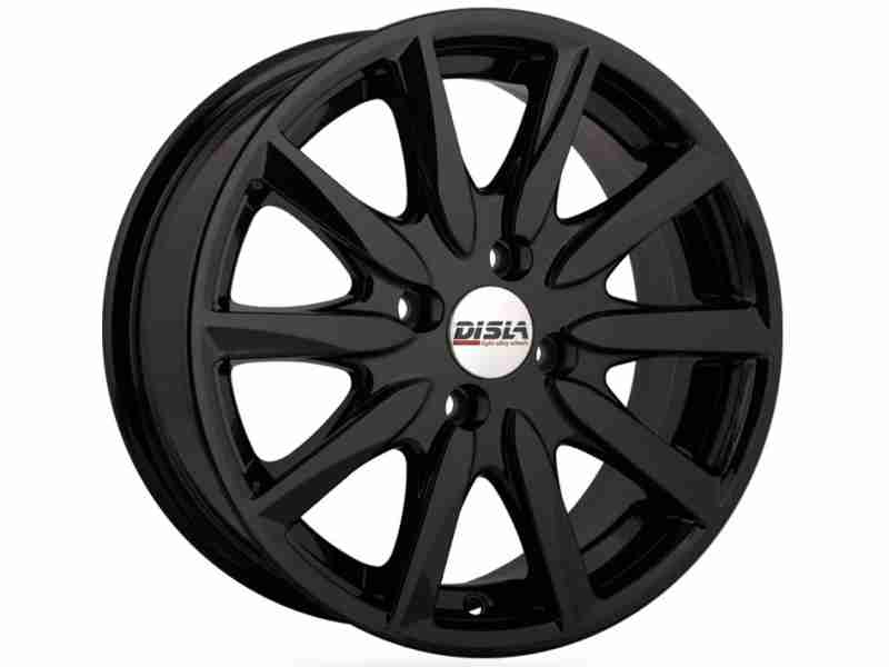 Disla Raptor 7x16 5x112 ET38 DIA66.6 Black