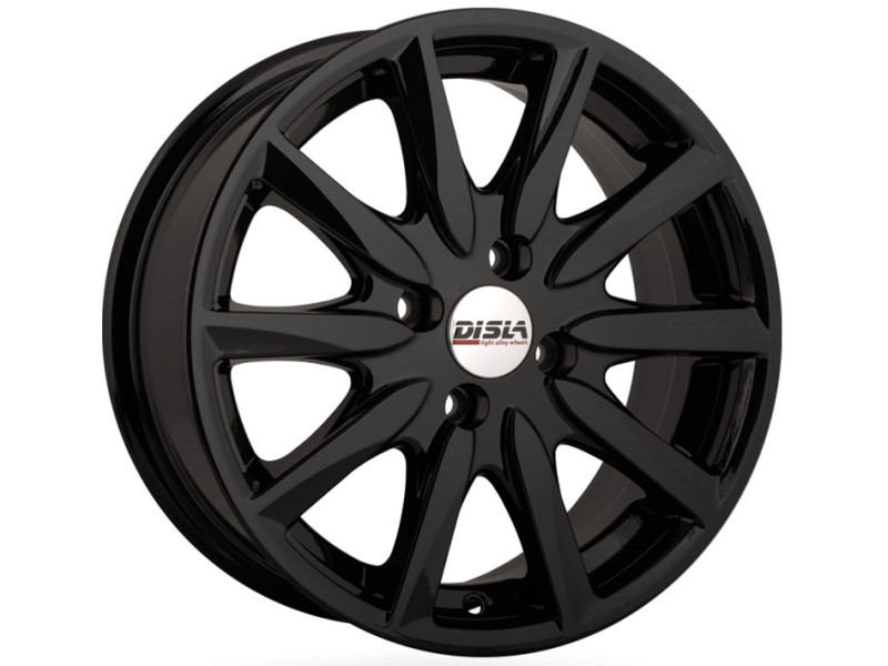 Disla Raptor 7x16 4x108 ET25 DIA65.1 Black