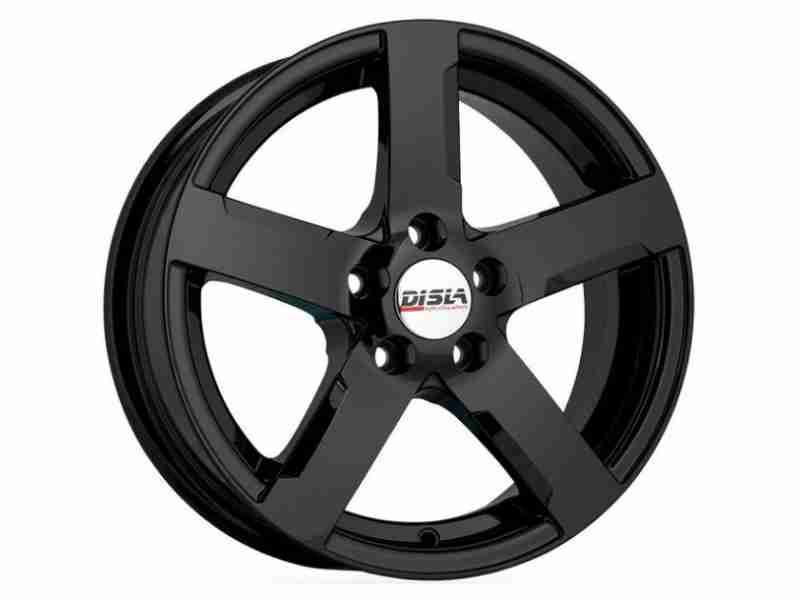 Disla Tornado 6.5x15 5x114.3 ET40 DIA67.1 Black