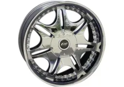FJB F-318 9.5x22 6x139.7 ET20 DIA108.1 Chrom