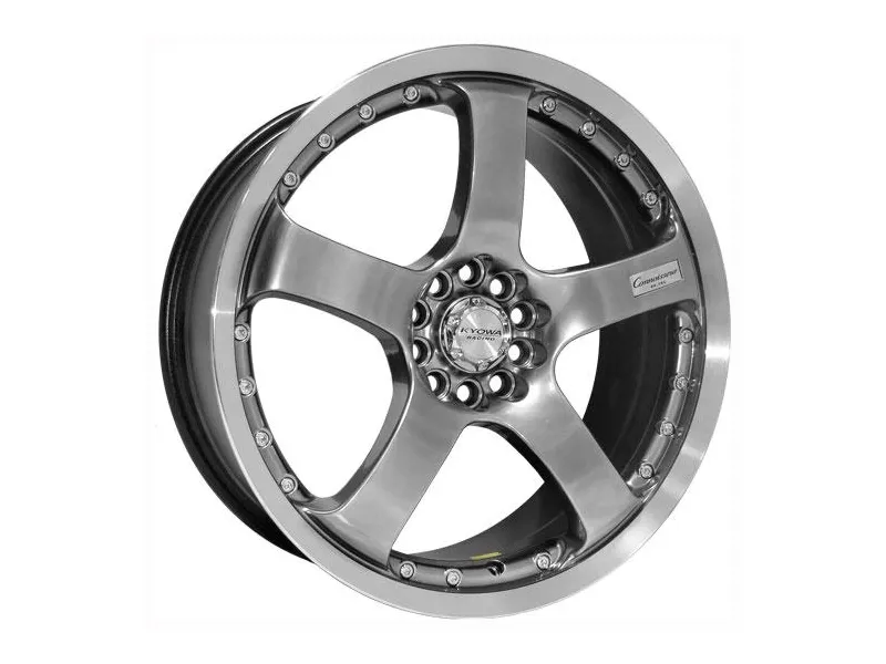 Kyowa Racing KR-208 7.5x18 5x108 ET45 DIA73.1 HPBL