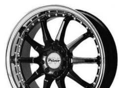 Primo A370 6.5x15 5x114.3 ET40 DIA67.1 Black