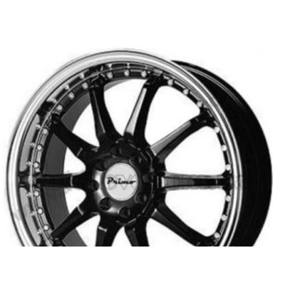 Primo A370 6.5x15 5x114.3 ET40 DIA67.1 Black