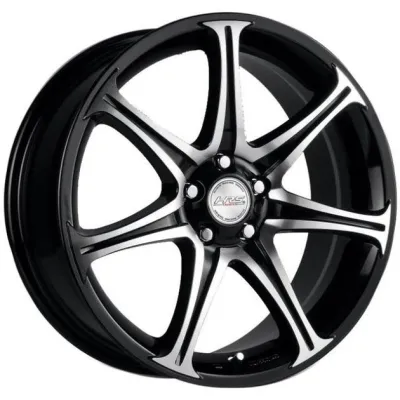 Racing Wheels H-134 6.5x15 5x114.3 ET45 DIA67.1 Black