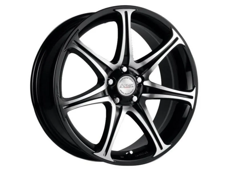 Racing Wheels H-134 6.5x15 5x114.3 ET45 DIA67.1 Black