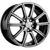 Racing Wheels H-423 7x16 4x108 ET40 DIA67.1 Black