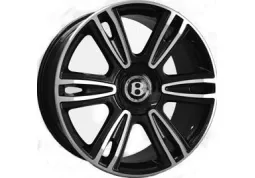 Replica Bentley (BN877) 9.5x21 5x112 ET41 DIA57.1 BKF