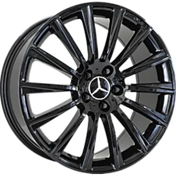 Replica Mercedes (MR911) 9.5x19 5x112 ET35 DIA66.6 Black