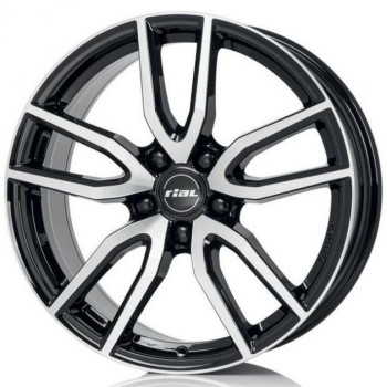 Rial Torino 7.5x17 5x114.3 ET40 DIA70.1 DBFP