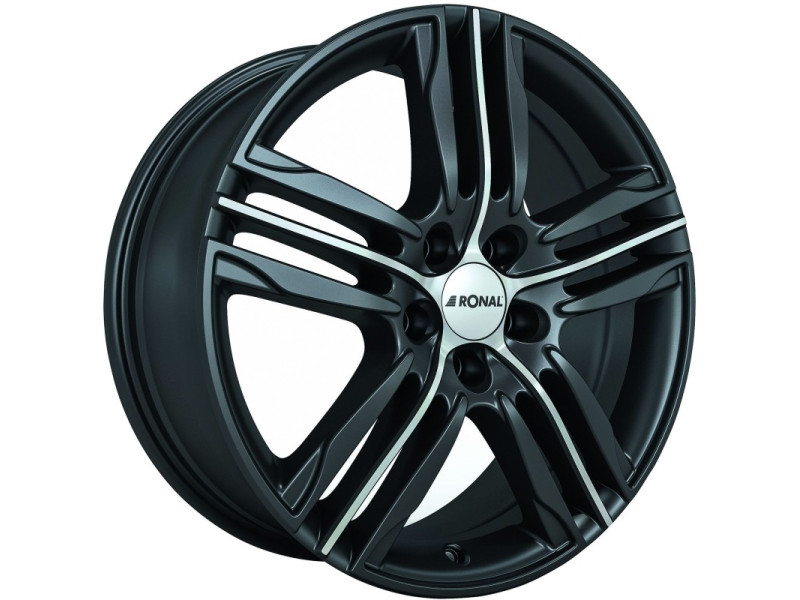 Ronal R57 7.5x18 5x100 ET45 DIA68.1 Black