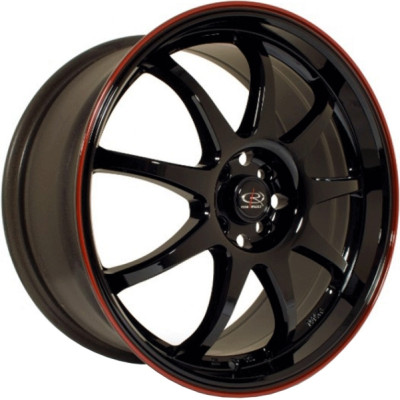 Rota P1 8x18 5x114.3 ET45 DIA73.1 Black