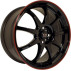 Rota P1 8x18 5x114.3 ET45 DIA73.1 Black