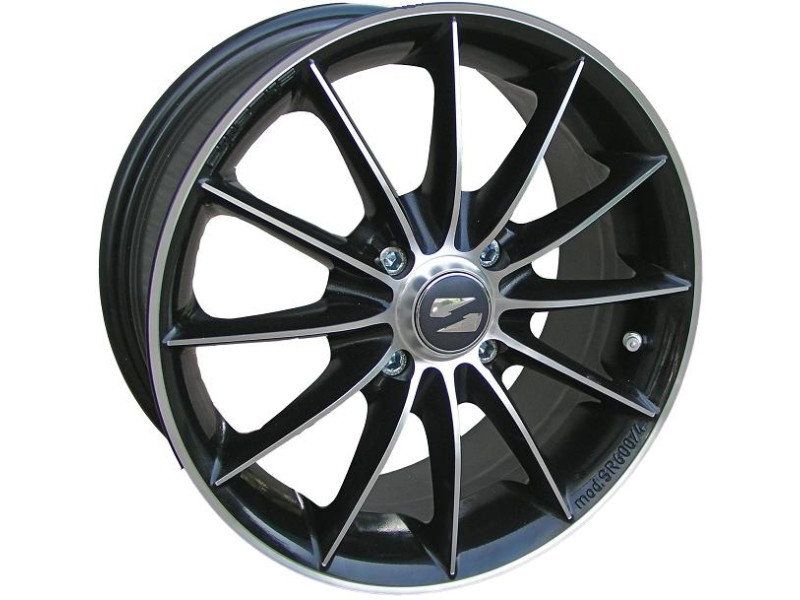 Stilauto SR 600/5 6.5x15 4x100 ET38 DIA67.1 Black