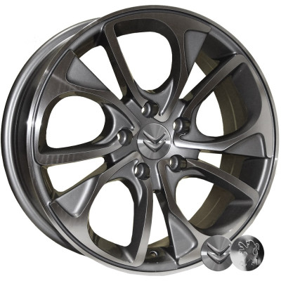 TRW Z1010 6.5x16 5x108 ET32 DIA65.1 DGMF