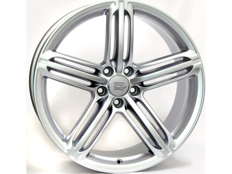 Литі диски WSP Italy Audi (W560) Pompei 9x20 5x112 ET29 DIA66.6 SILVER