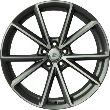 Литі диски WSP Italy Audi (W569) Aiace 8.5x20 5x112 ET33 DIA66.6 ANTHRACITE POLISHED