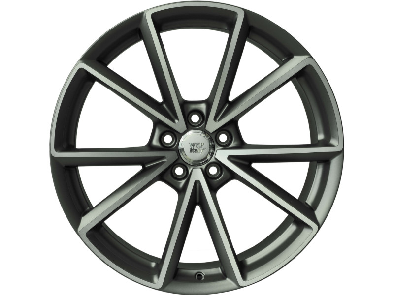 Литые диски WSP Italy Audi (W569) Aiace 8.5x20 5x112 ET43 DIA66.6 ANTHRACITE POLISHED