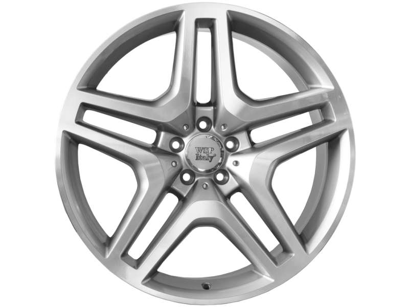 Литые диски WSP Italy Mercedes (W774) Ischia 8.5x20 5x112 ET62 DIA66.6 SILVER POLISHED