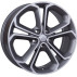 Литі диски WSP Italy Opel (W2510) Zefiro 7.5x18 5x115 ET41 DIA70.2 MATT GUN METAL POLISHED