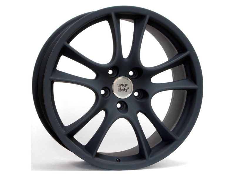 WSP Italy Porsche (W1051) Tornado 10.5x23 5x130 ET47 DIA71.6 Black