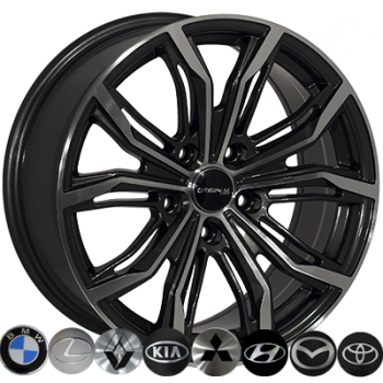 Zorat Wheels 2747 7.5x17 5x108 ET42 DIA65.1 BF