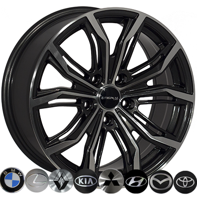 Zorat Wheels 2747 7x16 5x108 ET42 DIA65.1 BF