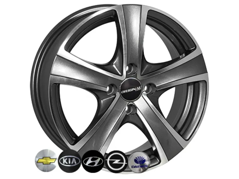Zorat Wheels 9504 5.5x14 4x100 ET44 DIA56.6 MK-P