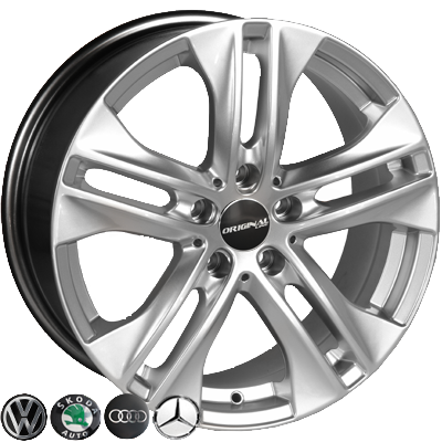 Replica Audi D005 HS R17 W7.5 PCD5x112 ET38 DIA66.6