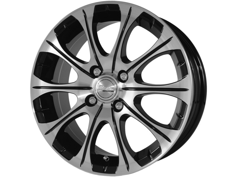 Skad Ганимед 6x15 4x108 ET38 DIA67.1 Алмаз черн